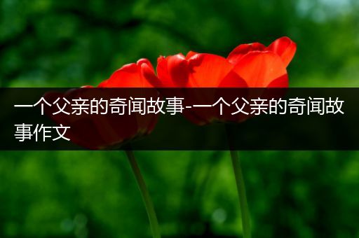 一个父亲的奇闻故事-一个父亲的奇闻故事作文