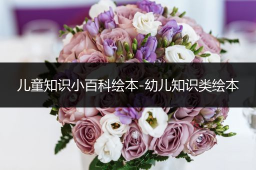 儿童知识小百科绘本-幼儿知识类绘本