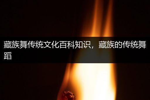 藏族舞传统文化百科知识，藏族的传统舞蹈