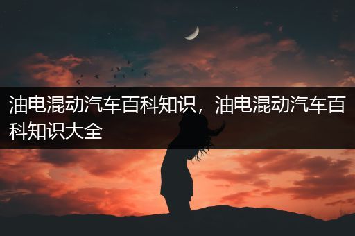 油电混动汽车百科知识，油电混动汽车百科知识大全