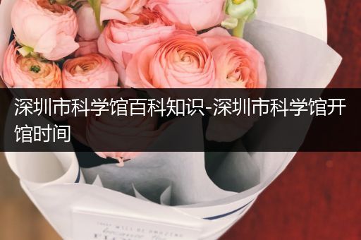 深圳市科学馆百科知识-深圳市科学馆开馆时间