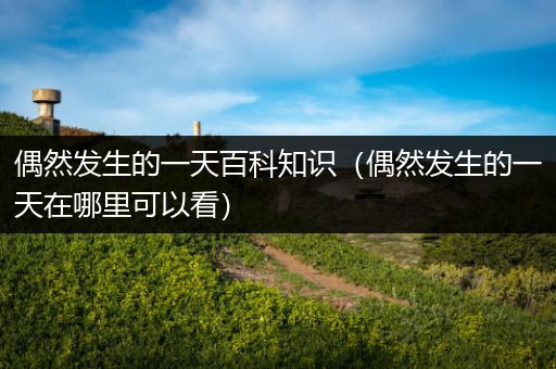 偶然发生的一天百科知识（偶然发生的一天在哪里可以看）