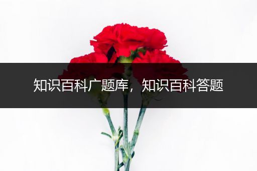 知识百科广题库，知识百科答题