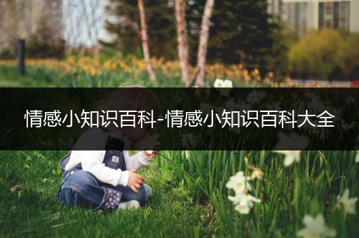 情感小知识百科-情感小知识百科大全