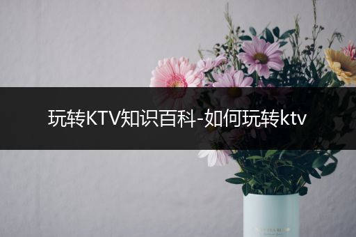 玩转KTV知识百科-如何玩转ktv