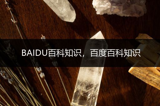 BAIDU百科知识，百度百科知识