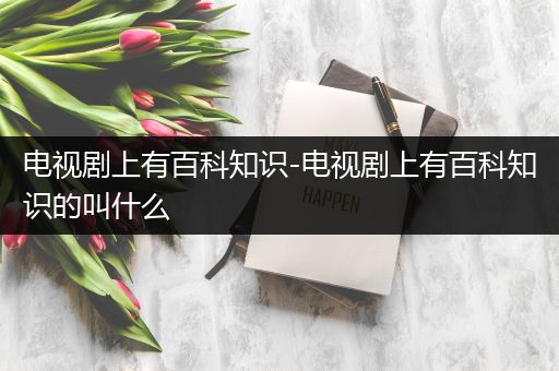 电视剧上有百科知识-电视剧上有百科知识的叫什么