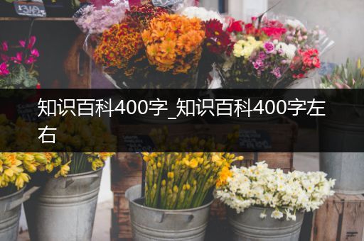 知识百科400字_知识百科400字左右