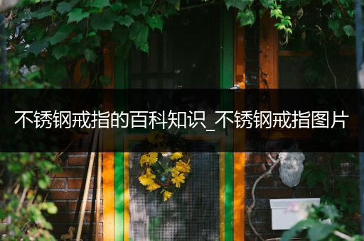 不锈钢戒指的百科知识_不锈钢戒指图片