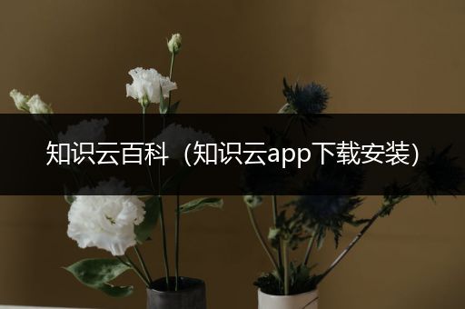 知识云百科（知识云app下载安装）