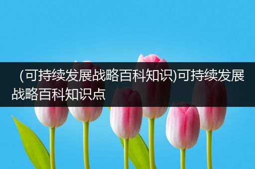 （可持续发展战略百科知识)可持续发展战略百科知识点