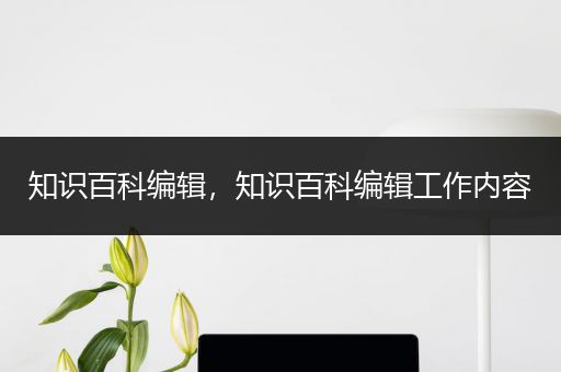 知识百科编辑，知识百科编辑工作内容