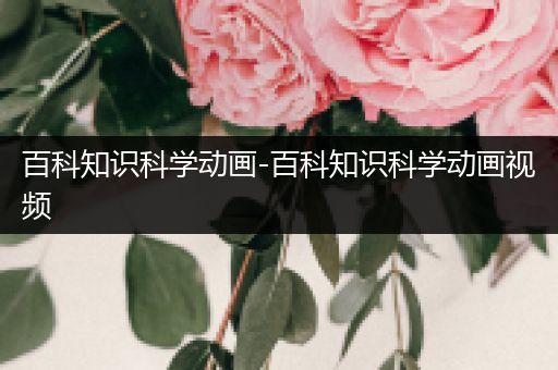 百科知识科学动画-百科知识科学动画视频
