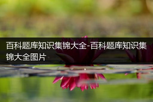百科题库知识集锦大全-百科题库知识集锦大全图片