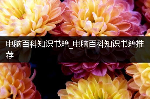 电脑百科知识书籍_电脑百科知识书籍推荐