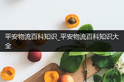 平安物流百科知识_平安物流百科知识大全