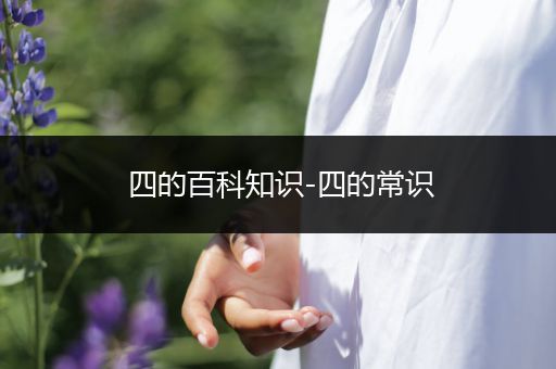 四的百科知识-四的常识