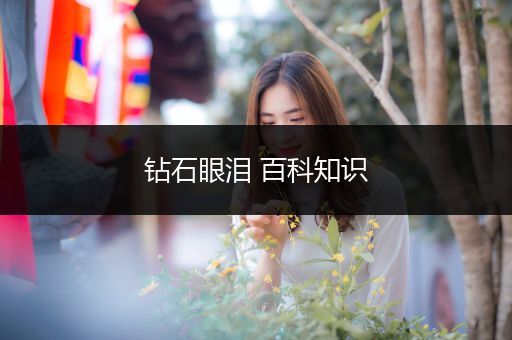 钻石眼泪 百科知识