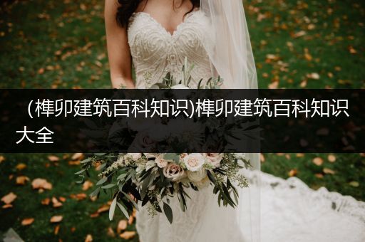 （榫卯建筑百科知识)榫卯建筑百科知识大全