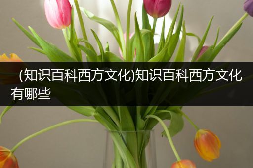 （知识百科西方文化)知识百科西方文化有哪些