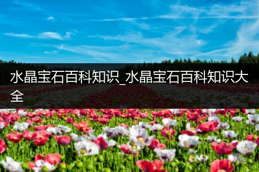 水晶宝石百科知识_水晶宝石百科知识大全