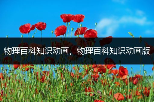 物理百科知识动画，物理百科知识动画版