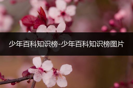 少年百科知识榜-少年百科知识榜图片