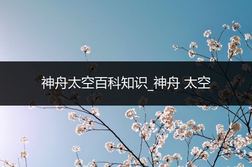 神舟太空百科知识_神舟 太空