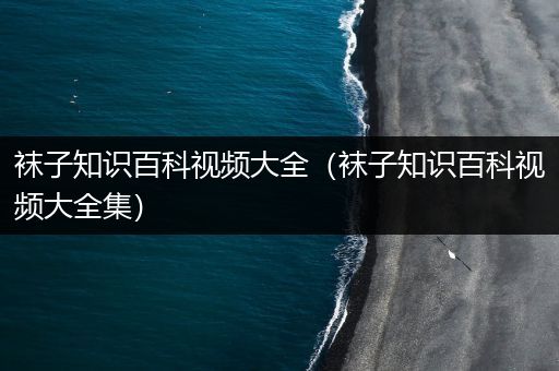 袜子知识百科视频大全（袜子知识百科视频大全集）