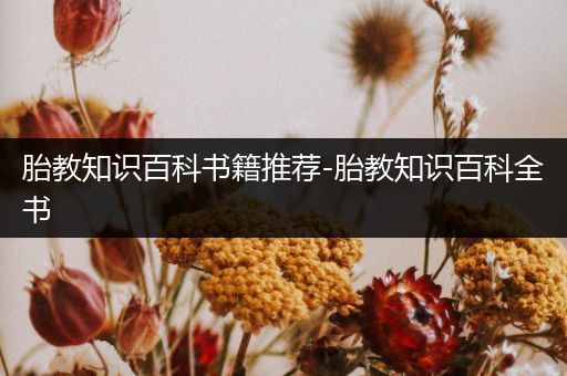 胎教知识百科书籍推荐-胎教知识百科全书