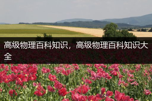高级物理百科知识，高级物理百科知识大全