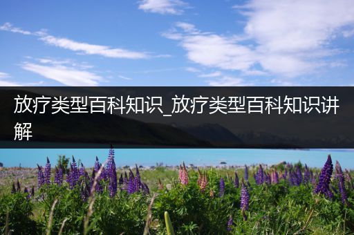 放疗类型百科知识_放疗类型百科知识讲解