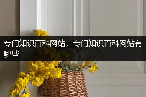 专门知识百科网站，专门知识百科网站有哪些