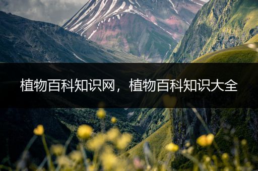 植物百科知识网，植物百科知识大全
