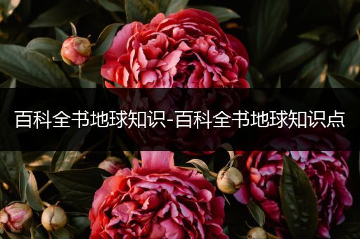 百科全书地球知识-百科全书地球知识点