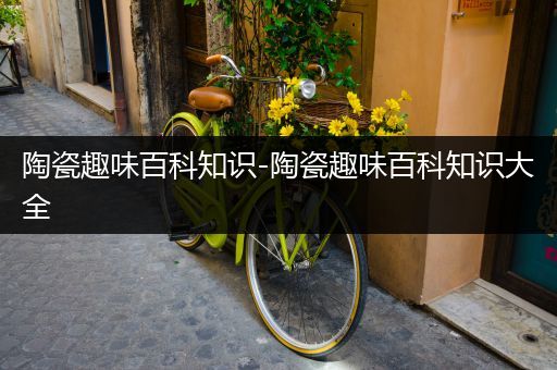 陶瓷趣味百科知识-陶瓷趣味百科知识大全