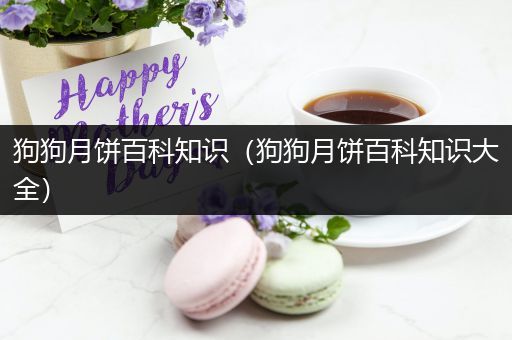 狗狗月饼百科知识（狗狗月饼百科知识大全）