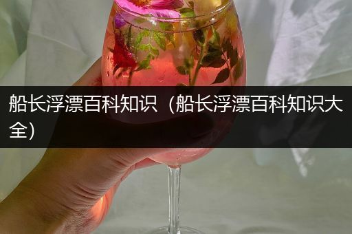 船长浮漂百科知识（船长浮漂百科知识大全）