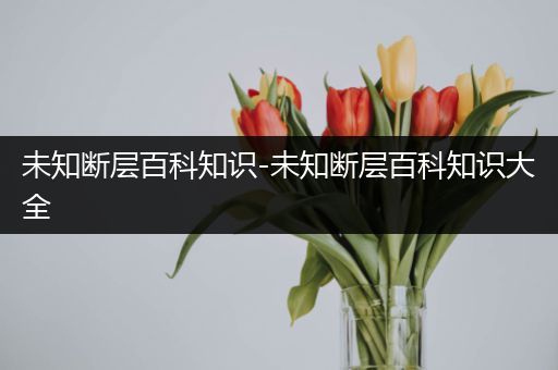 未知断层百科知识-未知断层百科知识大全
