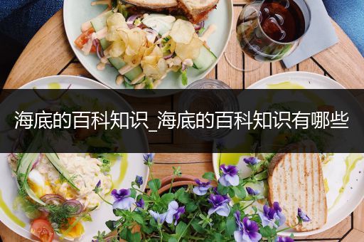 海底的百科知识_海底的百科知识有哪些