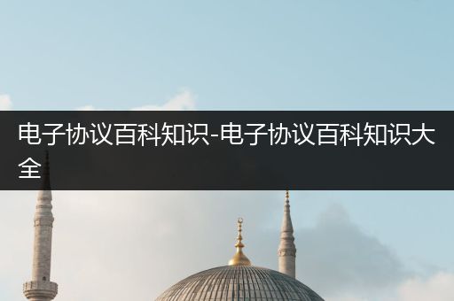 电子协议百科知识-电子协议百科知识大全