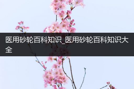 医用砂轮百科知识_医用砂轮百科知识大全