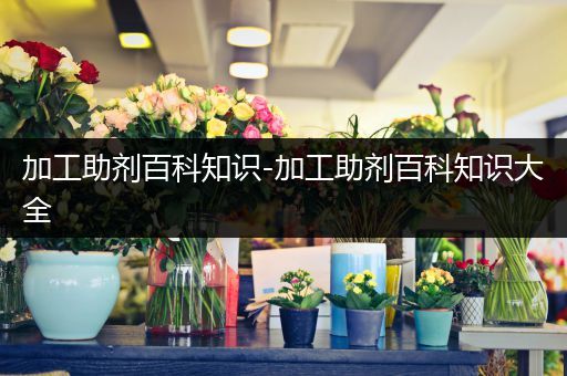 加工助剂百科知识-加工助剂百科知识大全